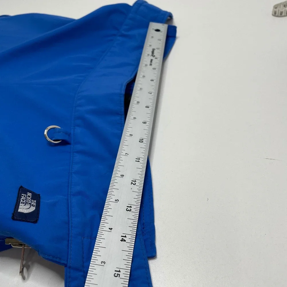 Vtg Rare North Face Gore-Tex Ski Suit Set Blue Side Zip Pant Jacket L 90s USA